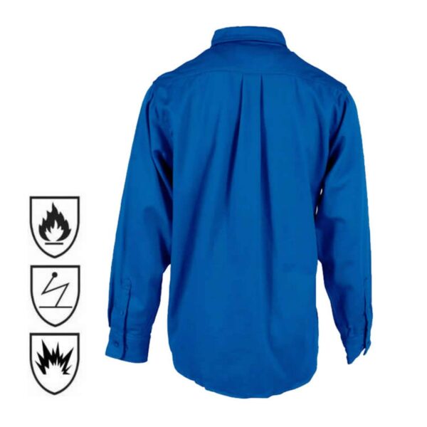 Industry Safety Wear Nomex Custom Breathable Comfort Durable Work FR Welding Shirts - Image 6